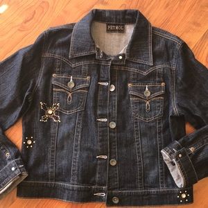 Petrol denim jacket